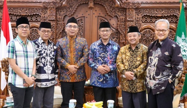 Ketum PBNU Temui Ketum Muhammadiyah Bahas Kerja Sama Majukan Umat dan Bangsa