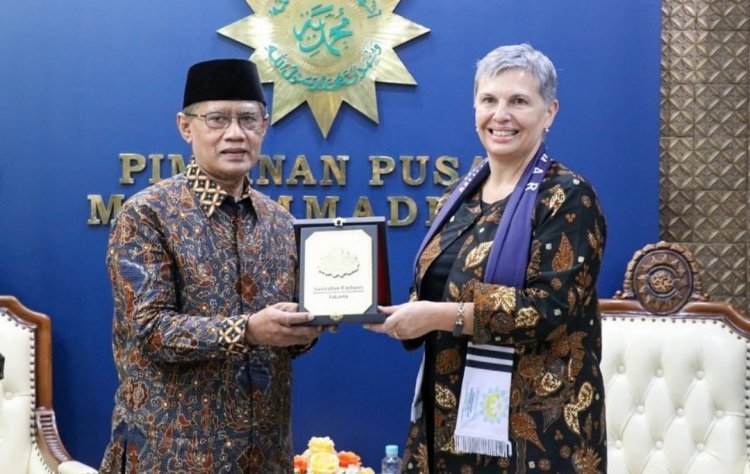 Haedar Nashir Terima Kunjungan Dubes Australia Bahas Peningkatan Kerja Sama
