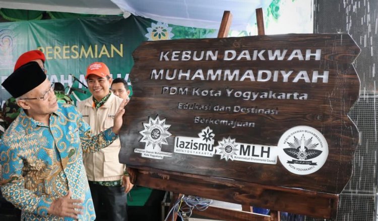 Cegah Kelangkaan Pangan, Haedar Nashir Resmikan 'Kebun Dakwah Muhammadiyah' di Yogyakarta