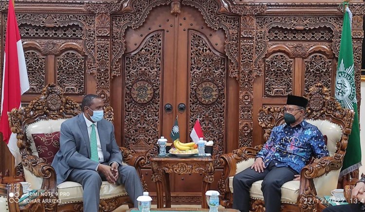 Haedar Nashir dan Dubes Kenya Bahas Rencana Kerja Sama di Bidang Pendidikan
