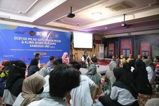 Milad Setahun MCEBI Dihadiri Sandiaga Uno dan Usawahan Muda Muhammadiyah