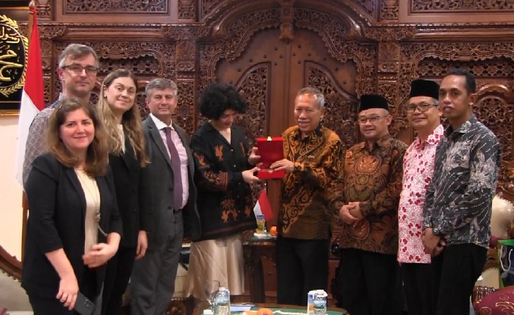 Syafiq Mughni Terima Kunjungan Anggota Parlemen dan Dubes Ukraina, Ini yang Dibahas