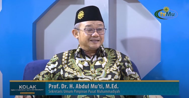 Cara Taubat Ketika Seseorang Melakukan Kesalahan, Simak Penjelasan Abdul Mu'ti