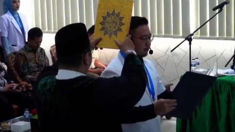 Fakultas Kedokteran UMSU Gelar Yudisium ke-32 dan Pengambilan Sumpah Dokter ke-26