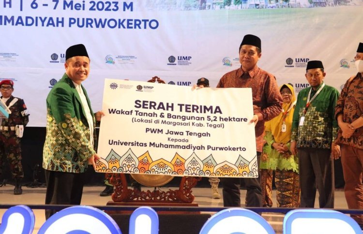 Terima Wakaf Tanah dan Bangunan 5 Hektar, UMP Akan Dirikan Universitas Muhammadiyah