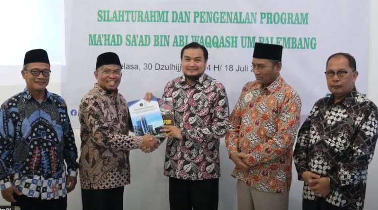 Ma’had Sa’ad Bin Abi Waqqash UM Palembang Didorong Terus Dikembangkan dan Dilestarikan