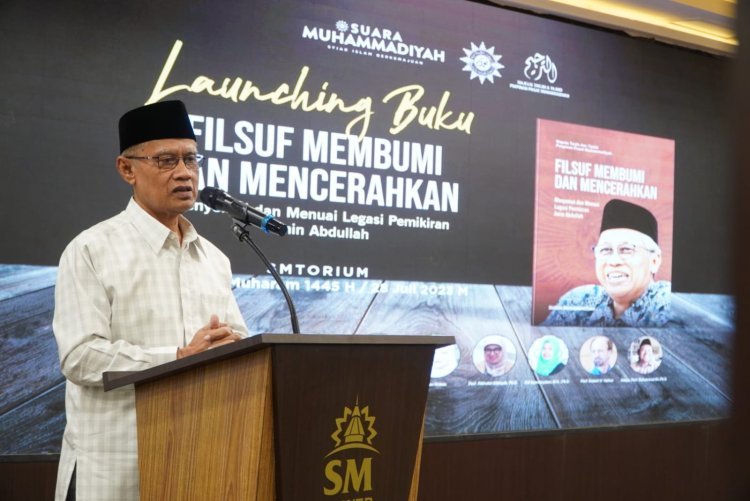 Majelis Tarjih dan Tajdid Launching Buku “Filsuf Membumi dan Mencerahkan"