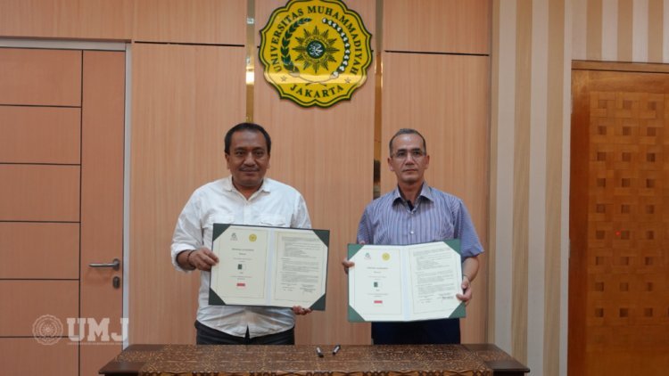 UMJ Teken MoU dengan University Centre of Naama Al Jazair