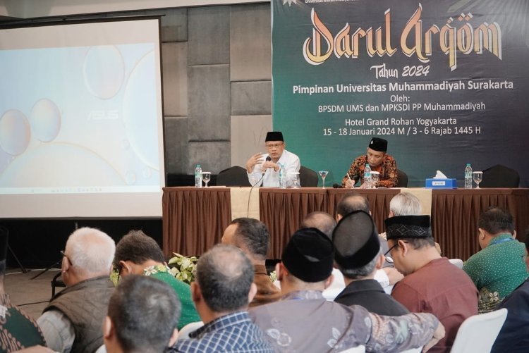 Tutup Darul Arqam Pimpinan UMS, Haedar Nashir Berharap PTMA Miliki Pemahaman AIK