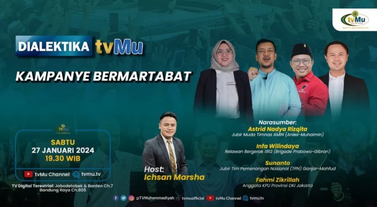 tvMu Kembali Gelar Dialektika Bahas Kampanye Bermanfaat