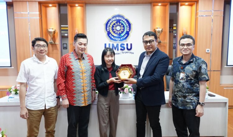 UMSU Terima Kunjungan Thai Board of Investment, Bahas Peluang Kerja Sama Internasional