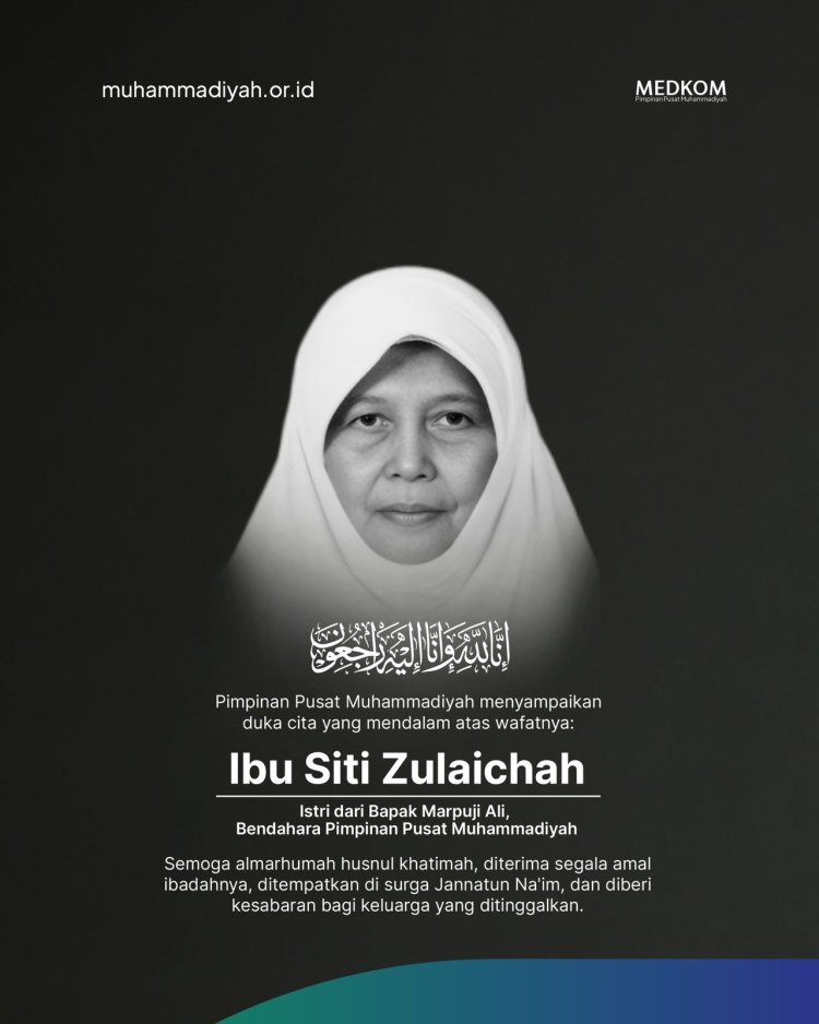 Kabar Duka, Istri Marpuji Ali Meninggal Dunia