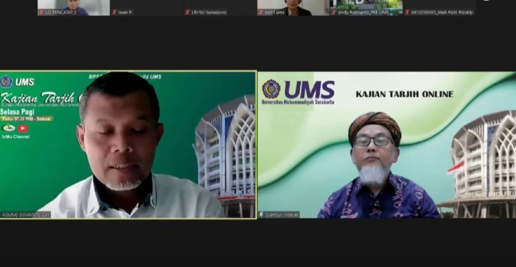 Kajian Tarjih Online UMS, Prinsip Toleransi Keterbukaan dan Tidak Terikat pada Mazhab Tertentu