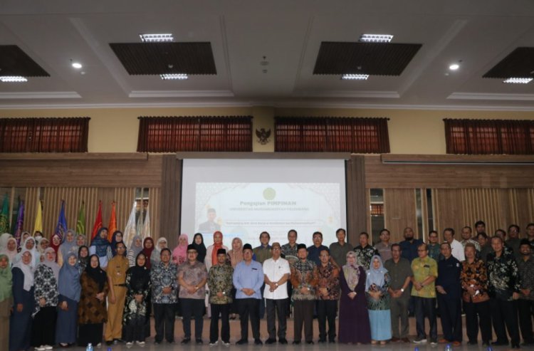 Lembaga AIK UM Palembang Gelar Pengajian Pimpinan Hadirkan Ketua MPKSDI PP Muhammadiyah