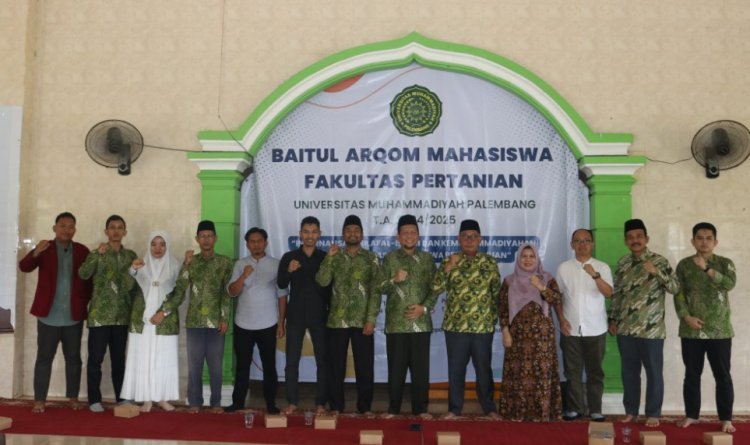 Lembaga AIK dan Kaderiasi UM Palembang Gelar Baitul Arqam bagi Mahasiswa Baru Fakultas Pertanian