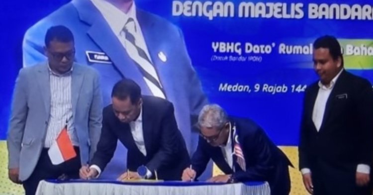 UMSU Perkuat Kerja Sama dengan Bandarjaya Ipoh Malaysia