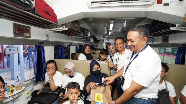 PLN UID Jakarta Raya Gelar Mudik Asyik PLN Mobile 2025, 6.750 Pemudik Diberangkatkan