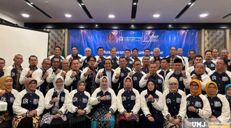 Rektor UMJ Terpilih sebagai Ketua Umum Forum Rektor PTMA