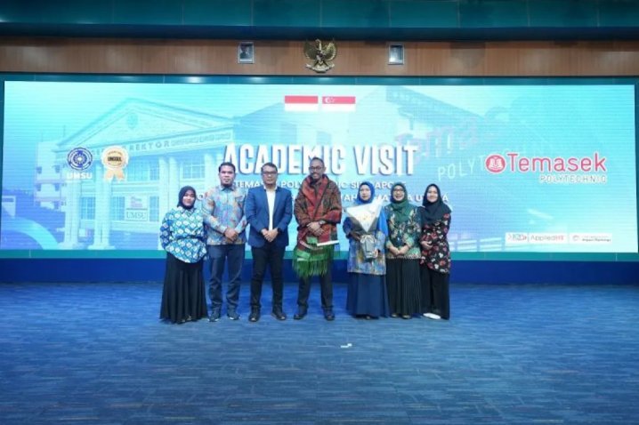 UMSU Terima Kunjungan Edukasi dari Temasek Polytechnic Singapura