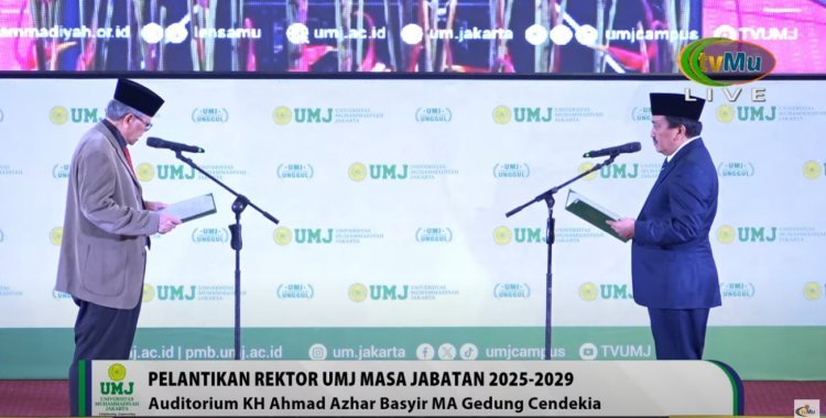 Kembali Pimpin UMJ, Ma’mun Murod Targetkan Jadi Kampus Kelas Dunia
